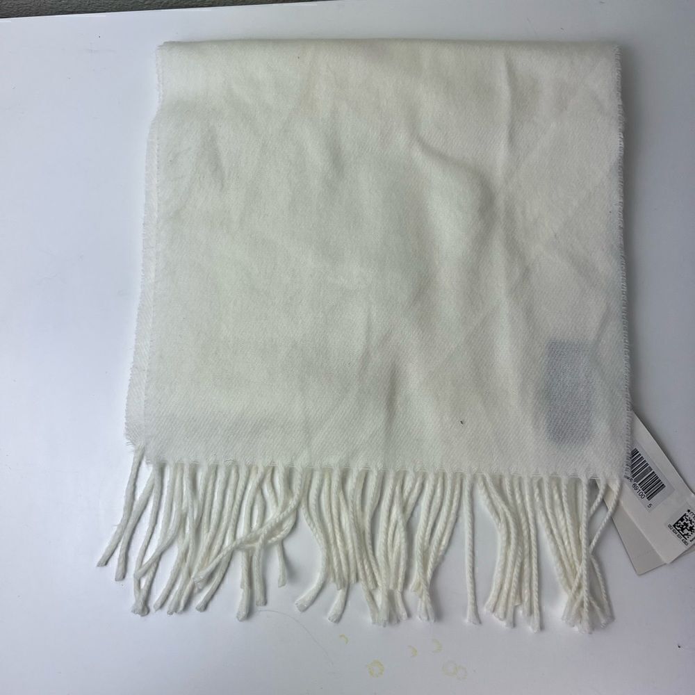 Steve Madden SOLID SCARF IVORY - Picture 3 of 6